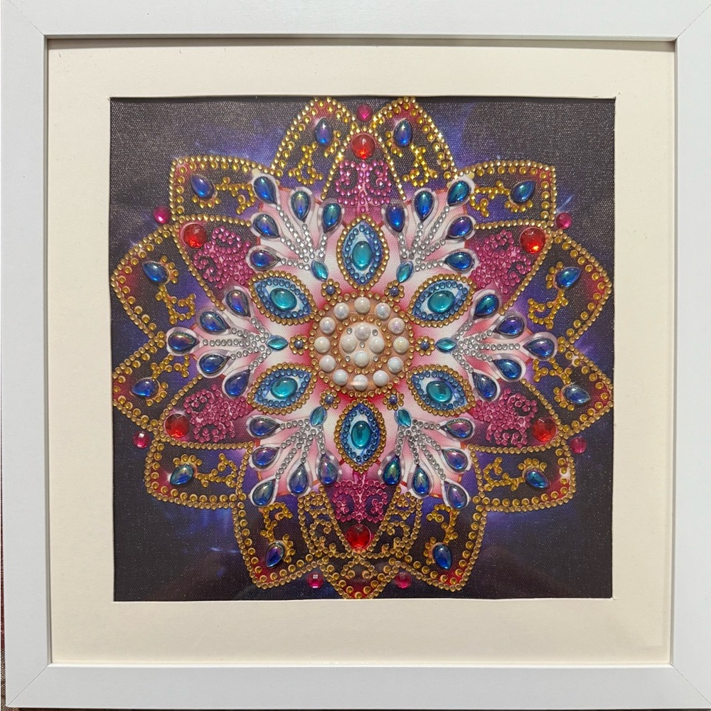 Colorful Mandala Wall Art, 12»*12»